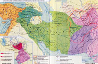 Карта Парфянского царства и его соседей