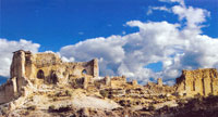 Руины замка Гал’ех Дохтар в иранской провинции Фарс