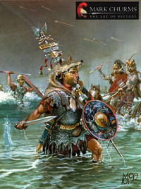 Сигнифер Легиона Х «Всадник» (Legio X Equestris) во время высадки в Британии, 55 г. до н.э.