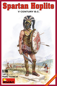 Спартанский гоплит, V в. до н.э.