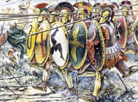Греческая пехота, V-IV вв. до н.э