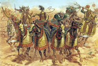 Персидская кавалерия и колесницы, IV в. до н.э.