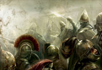 Рукопашный бой римлян и кельтов