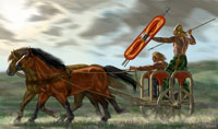 Боевая колесница кельтов