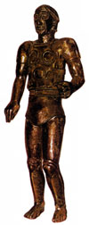 Бронзовая статуэтка, известная под названием «Самнитский воин»