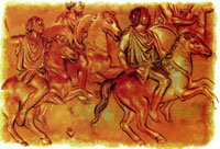 Нумидийские всадники, изображенные на колонне Траяна
