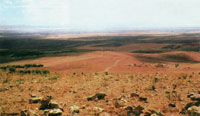 Великие равнины, вид на юг близ Сук-эль-Хемис