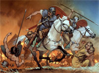 Рейд вспомогательной конницы в германское поселение, 83 г. н.э.